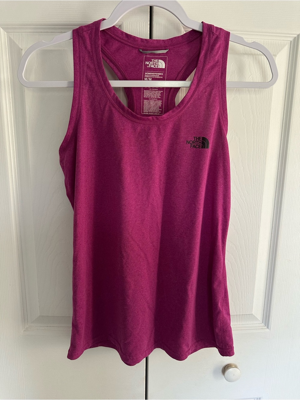 The North Face Women's Magenta Racerback Tank Slim Fit